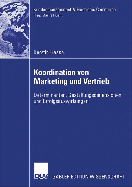 Produktbild: Koordination von Marketing und Vertrieb