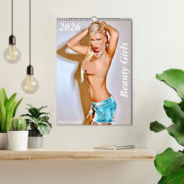 Produktbild: Beauty Girls 2026 (Wandkalender 2026 DIN A3 hoch), CALVENDO Monatskalender