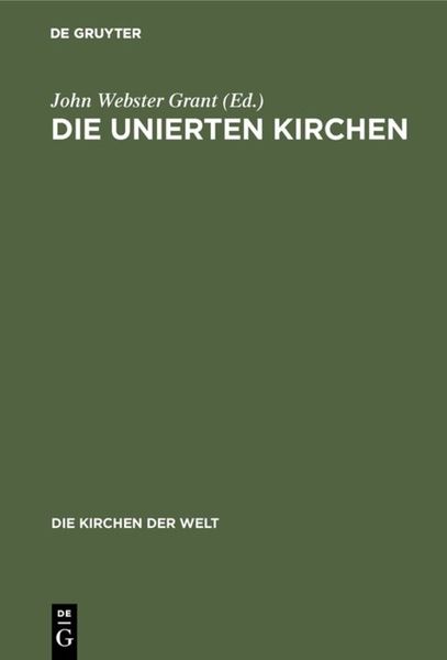 Produktbild: Die unierten Kirchen
