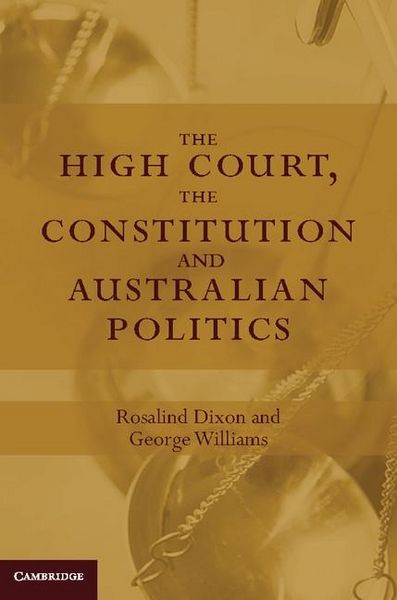 Produktbild: High Court, the Constitution and Australian Politics