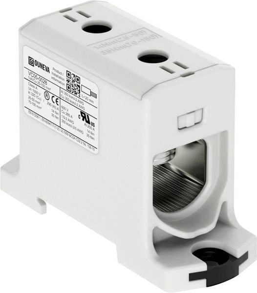 Ouneva Group VC05-0028 Verteilerblock Schrauben Grau 1St.