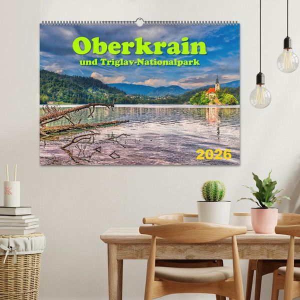 Produktbild: Oberkrain und Triglav-Nationalpark (Wandkalender 2026 DIN A2 quer), CALVENDO Monatskalender
