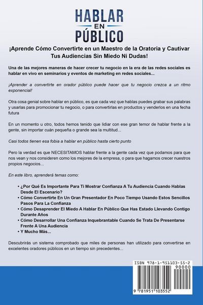 Produktbild: Hablar en P&uacute;blico