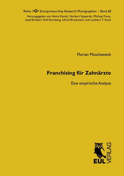 Produktbild: Franchising f&uuml;r Zahn&auml;rzte