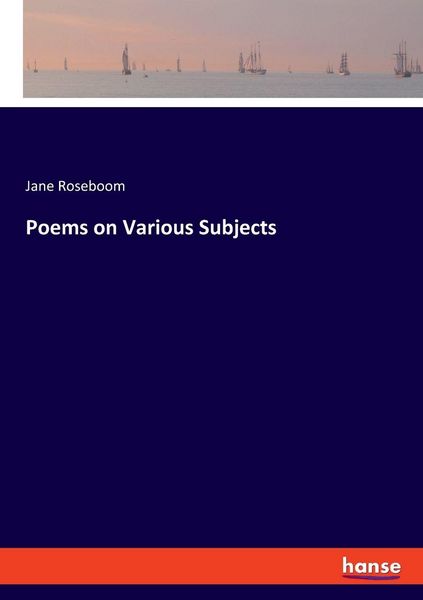 Produktbild: Poems on Various Subjects