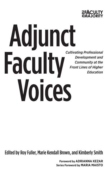 Produktbild: Adjunct Faculty Voices
