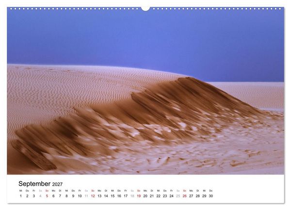 Produktbild: D&uuml;nenmomente - Ein Tag in den D&uuml;nen Nordj&uuml;tlands (Wandkalender 2027 DIN A2 quer), CALVENDO Monatskalender