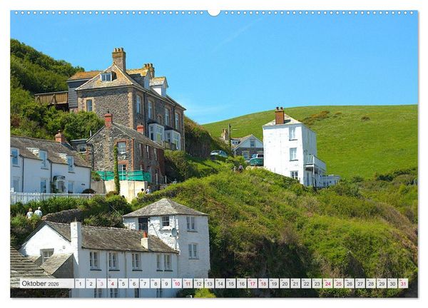 Produktbild: Port Isaac, Heimat der Fishermen`s Friends (Wandkalender 2026 DIN A2 quer), CALVENDO Monatskalender