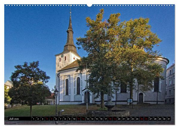 Produktbild: Stadtansichten L&uuml;denscheid, die Oberstadt (hochwertiger Premium Wandkalender 2026 DIN A2 quer), Kunstdruck in Hochglanz