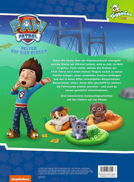 PAW Patrol Gute Nacht Fellfreunde Online Kaufen paw-patrol-gute-nacht-fellfreunde-online-kaufen