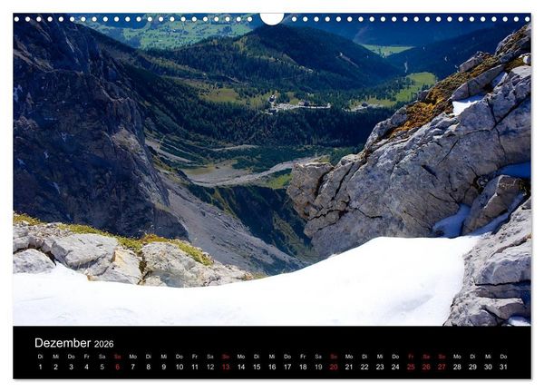 Produktbild: Der Dachstein - Massiv in den Alpen (Wandkalender 2026 DIN A3 quer), CALVENDO Monatskalender