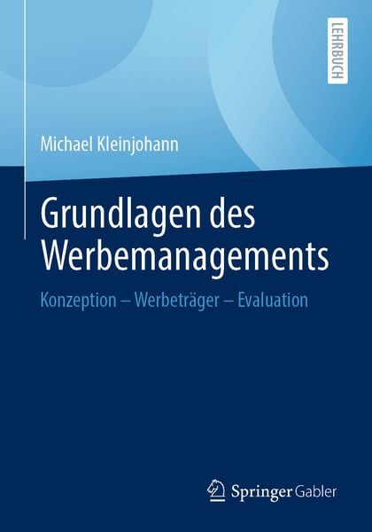 Produktbild: Grundlagen des Werbemanagements