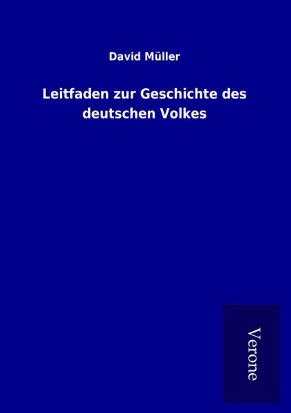 Produktbild: Leitfaden zur Geschichte des deutschen Volkes