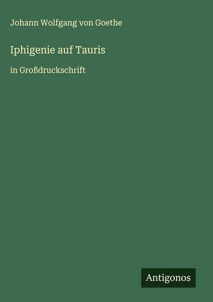 Produktbild: Iphigenie auf Tauris
