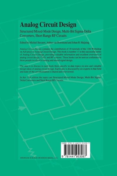 Produktbild: Analog Circuit Design