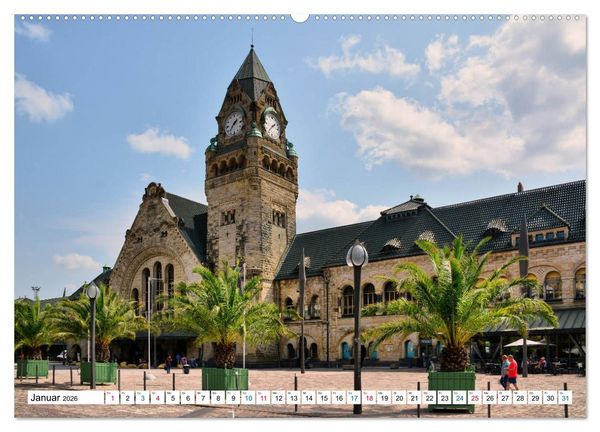 Produktbild: Metz - Ansichtssache (hochwertiger Premium Wandkalender 2026 DIN A2 quer), Kunstdruck in Hochglanz