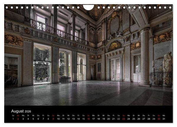 Produktbild: Lost Places - Auch der Verfall hat seinen Charme (Wandkalender 2026 DIN A4 quer), CALVENDO Monatskalender