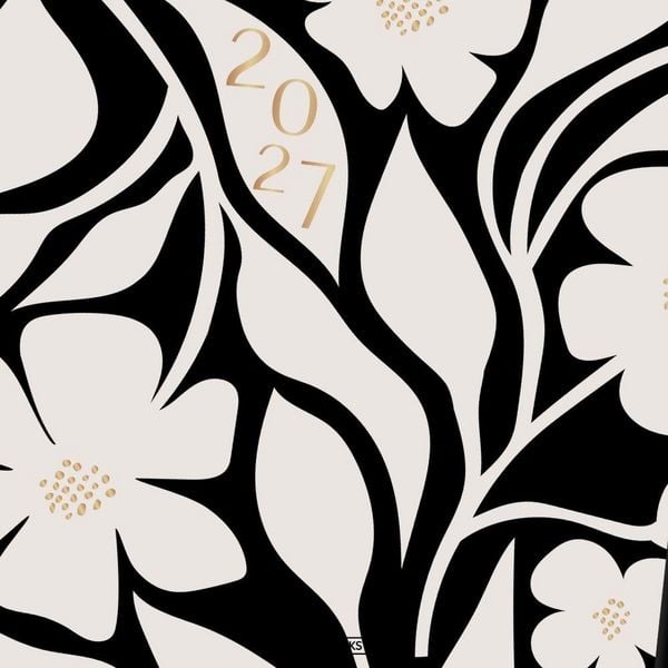 Produktbild: Terminplaner A5 Premium 2027 Blumen