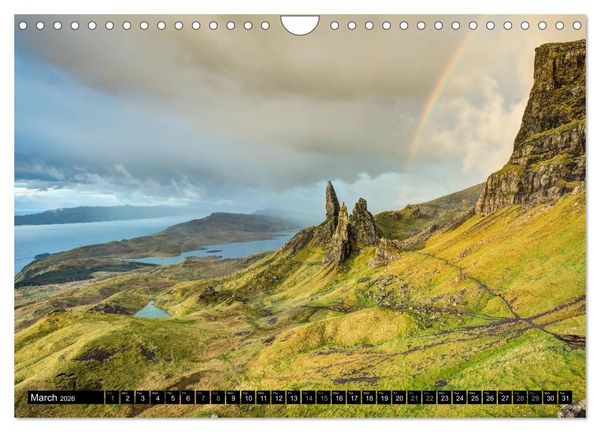 Produktbild: Scotland's unique landscapes (Wall Calendar 2026 DIN A4 landscape), CALVENDO 12 Month Wall Calendar