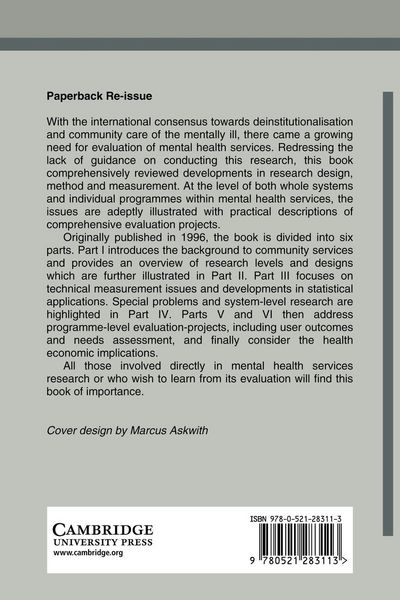 Produktbild: Mental Health Service Evaluation