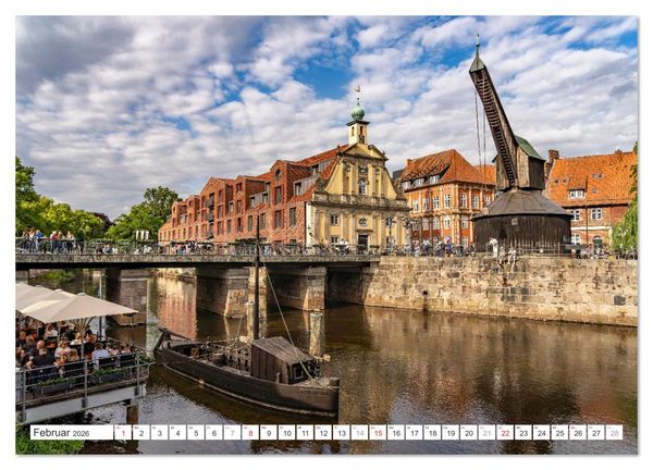 Produktbild: Niedersachsen - Hansestadt L&uuml;neburg (Wandkalender 2026 DIN A3 quer), CALVENDO Monatskalender