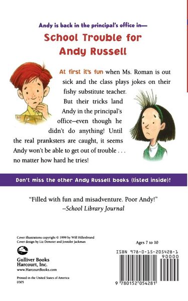 Produktbild: School Trouble for Andy Russell
