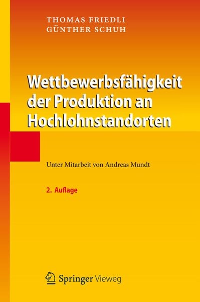 Produktbild: Wettbewerbsf&auml;higkeit der Produktion an Hochlohnstandorten