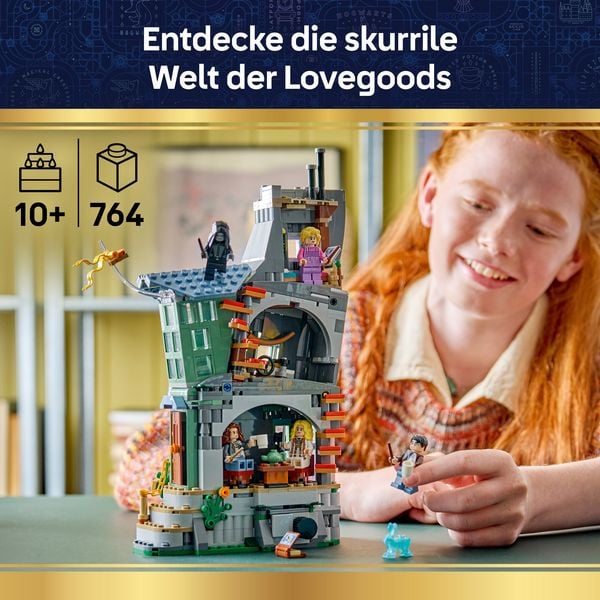 Produktbild: LEGO Harry Potter 76467 Luna Lovegoods Haus, Spielzeug ab 10 Jahren