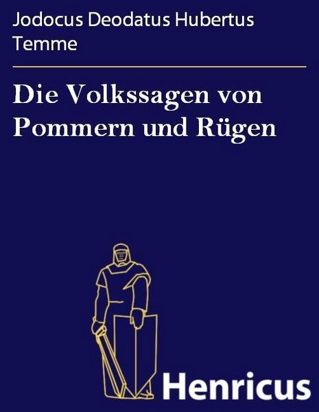 Produktbild: Die Volkssagen von Pommern und R&uuml;gen