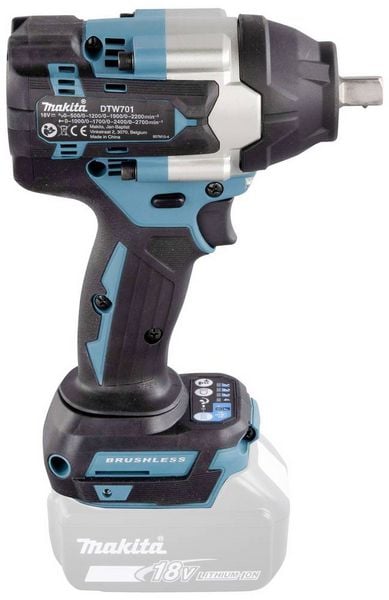 Produktbild: Makita DTW701Z Akku-Schlagschrauber 700 Nm 18 V Anzahl mitgelieferte Akkus 0 Li-Ion ohne Ladeger&auml;t, ohne Akku
