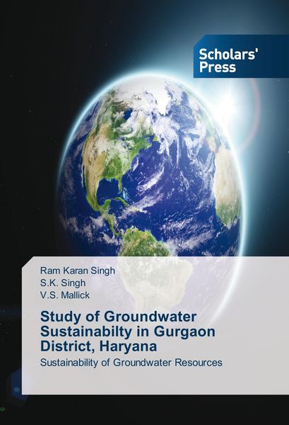 Produktbild: Study of Groundwater Sustainabilty in Gurgaon District, Haryana