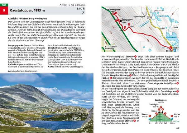 Produktbild: ROTHER Wanderf&uuml;hrer Norwegen &ndash; Der S&uuml;den