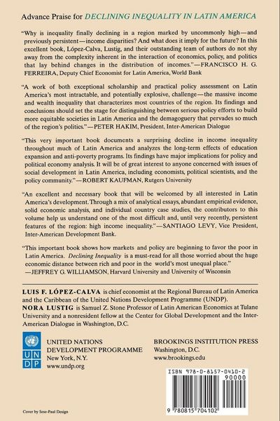 Produktbild: Declining Inequality in Latin America