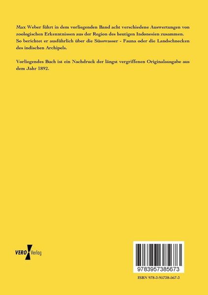Produktbild: Zoologische Ergebnisse einer Reise in Niederl&auml;ndisch Ost-Indien