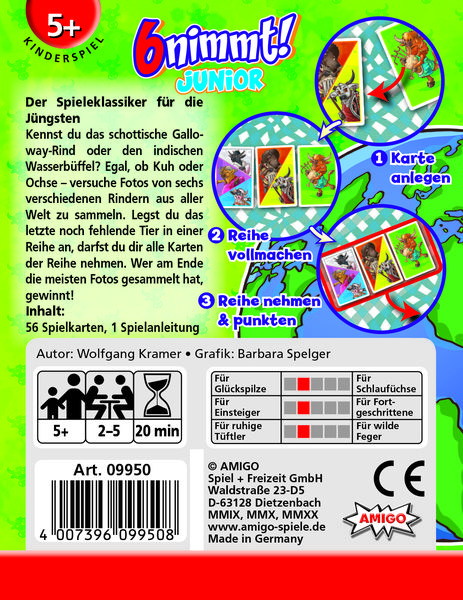 Produktbild: Amigo Spiele - 6 nimmt! - Junior