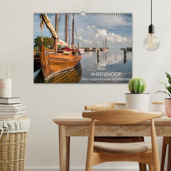Produktbild: Ahrenshoop - Stimmungsbilder eines K&uuml;nstlerortes (Wandkalender 2026 DIN A3 quer), CALVENDO Monatskalender