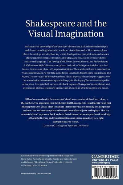 Produktbild: Shakespeare and the Visual Imagination