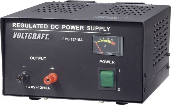 Produktbild: VOLTCRAFT FSP-11312 Labornetzger&auml;t, Festspannung 13.8 12A 165W Anzahl Ausg&auml;nge 1 x