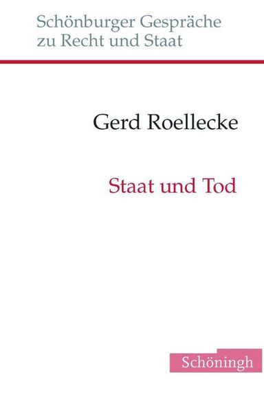 Produktbild: Staat und Tod