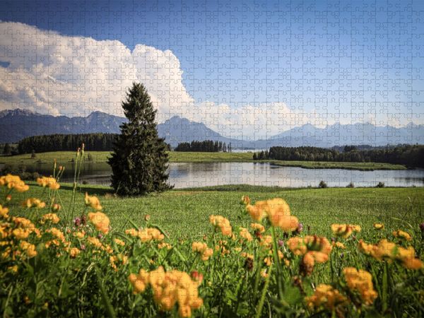 Produktbild: CALVENDO Puzzle Vilsalpsee | 2000 Teile Lege-Gr&ouml;&szlig;e 90x67cm Foto-Puzzle f&uuml;r gl&uuml;ckliche Stunden