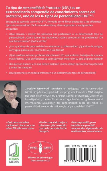 Produktbild: Tu tipo de personalidad - Protector (ISFJ)