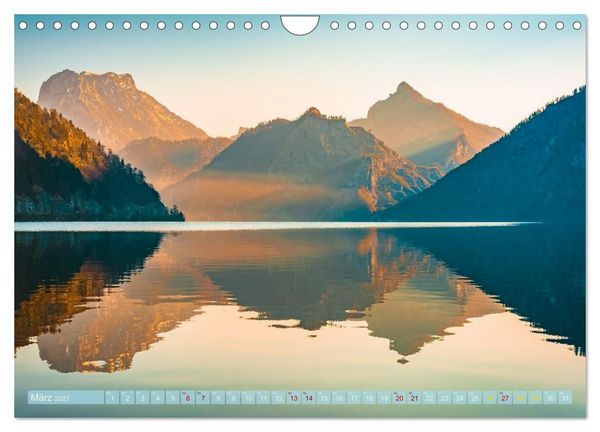 Produktbild: Alpenseen - Berge im Spiegel (Wandkalender 2027 DIN A4 quer), CALVENDO Monatskalender