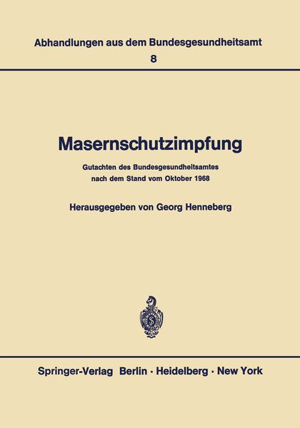 Produktbild: Masernschutzimpfung