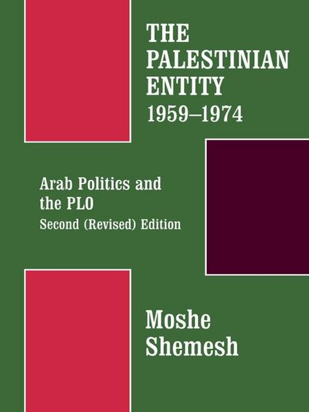 Produktbild: The Palestinian Entity 1959-1974