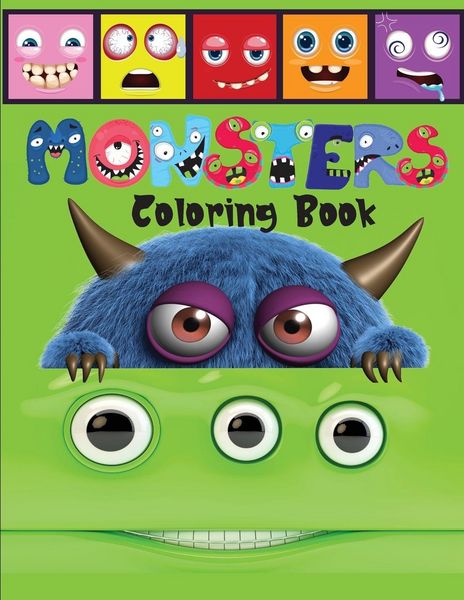 Produktbild: Monsters Coloring Book