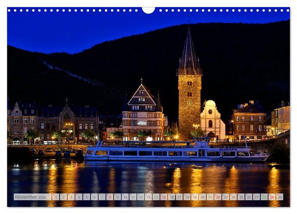 Produktbild: BERNKASTEL-KUES (Wandkalender 2026 DIN A3 quer), CALVENDO Monatskalender