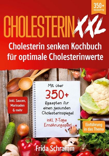 Produktbild: Cholesterin XXL - Cholesterin senken Kochbuch f&uuml;r optimale Cholesterinwerte