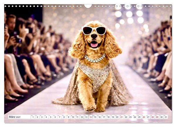 Produktbild: Wovon Hunde tr&auml;umen (Wandkalender 2027 DIN A3 quer), CALVENDO Monatskalender