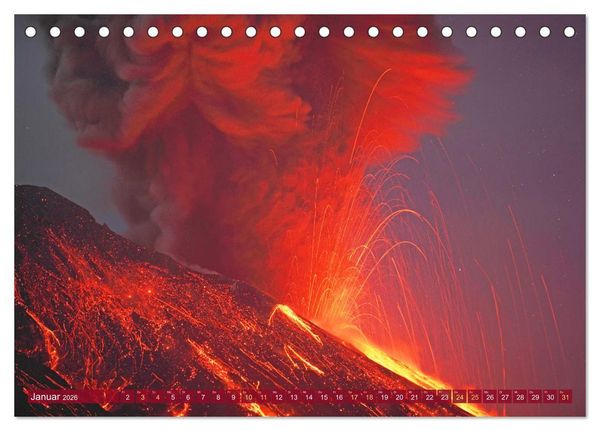 Produktbild: Farben und Muster der Erde (Tischkalender 2026 DIN A5 quer), CALVENDO Monatskalender