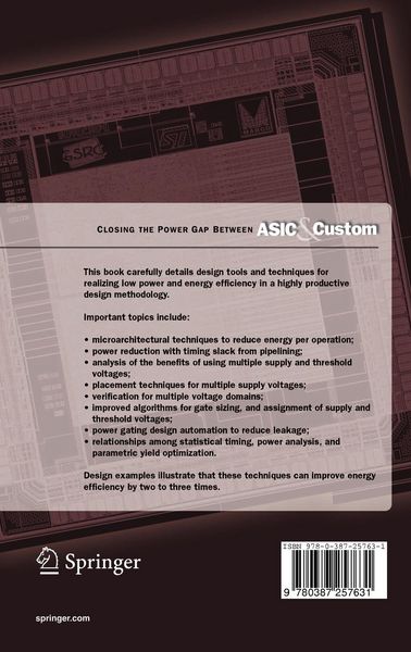 Produktbild: Closing the Power Gap between ASIC & Custom